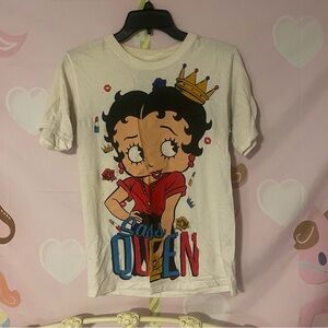 𝄞 betty boop graphic tee